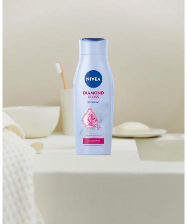 NIVEA Diamond Gloss Shampoo 400 ml - Buy Online on GoSupps.com
