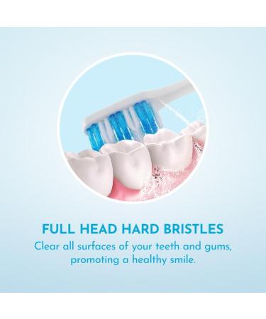 REACH Essential Care Interdental Firm Toothbrush Duo Pack x 12 Full Head Hard Bristle Manual Toothbrushes Variety Colors Multipack Daily Oral Enamel Dental Care Firm 2 count (Pack of 12) - Buy Online on GoSupps.com