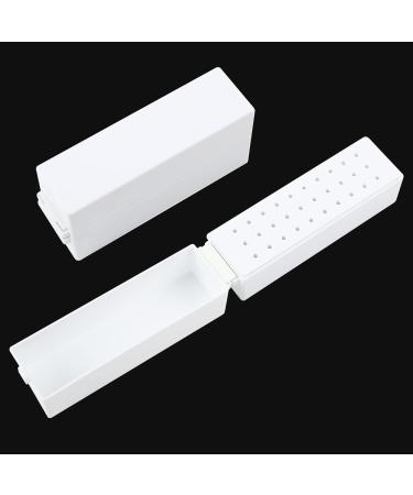 30 Holes Nail Drill Holder Nail Grinding Head Storage Box Nail Cutter Bit Holder Nail Cutter Bit Storage Box for Nail Cutter Attachment Bit Dustproof - Buy Online on GoSupps.com