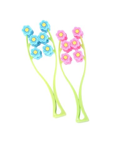Beavorty 8 STK Facelifting massage device Face tightening roller Face massage device for losing weight Mini eye massage device Face lifting massager PP Handbook removal Miss 22x6x2cmx4Pcs Ros gold pink sky bluex4st