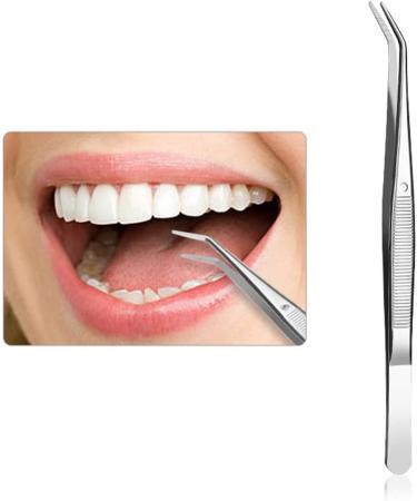 Premium Stainless Steel Tongue Cleaner & Scraper - U-Shape Design for Adults & Kids - Fight Bad Breath - Includes Tweezers - Shop Internationally - Buy Online on GoSupps.com