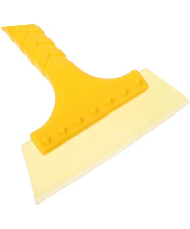 FOMIYES Beef Tendon Scraping scraper Ice Scraper deicer snow Snow for Car car deicer snow plow short handle 34.00X16.00X1.50CM Yellow - Buy Online on GoSupps.com