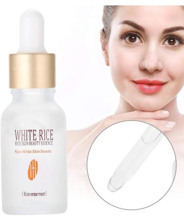 Facial Serum Essence White Rice Skin Care Deep Moisturizing High Hydrating Skin Nourish Face Dark Spot Correction Liquid Anti-Aging Firming Smooth Skin 15ml - Buy Online on GoSupps.com