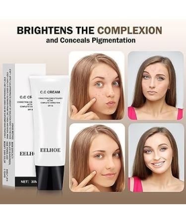CC Cream SPF 50 Foundation Primer for Mature Skin - Ivory Shade - Buy Online on GoSupps.com