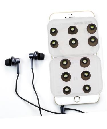 Buy Hemoton 36 Pcs Silicone Earplugs - Noise Cancelling & Reducing In-Ear Comfort with Storage Box | International Shipping Available - Buy Online on GoSupps.com