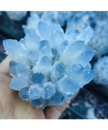 Natural Crystal Cluster Amethyst Specimen Ore Purple Quartz Stone Raw Crystals Home NaturalReiki Decoration Household Crystal Cluster 300-400g