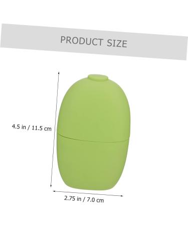 Silicone Face Ice Roller | Skin Massage Tool in Green | 11.5x7cm | Perfect for Face & Eye Care | Shop Internationally - Buy Online on GoSupps.com