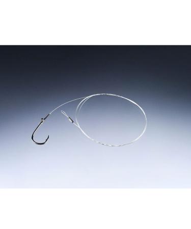 Balzer MK Zander Fluorocarbon leader with single hook 80cm 2/0-0.33mm