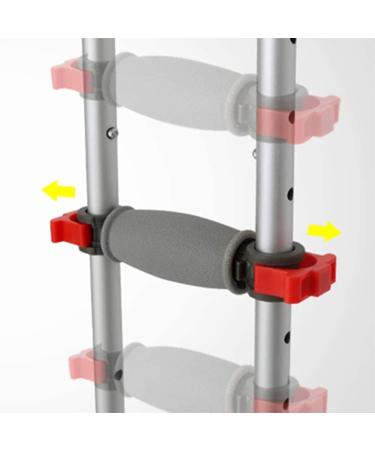 Crutches for Adults Underarm Crutches 1 pair underarms crutches lightweight elderly adults height-adjustable walking sticks anti-skid walking rehabilitation Great for Travel or Selfless dedication - Buy Online on GoSupps.com