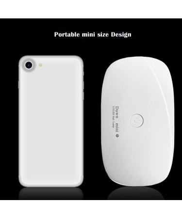 Portable UV LED Nail Dryer Mini Gel Lamp 6w (White) - Fast Curing Light for Gel Polish - Buy Online on GoSupps.com