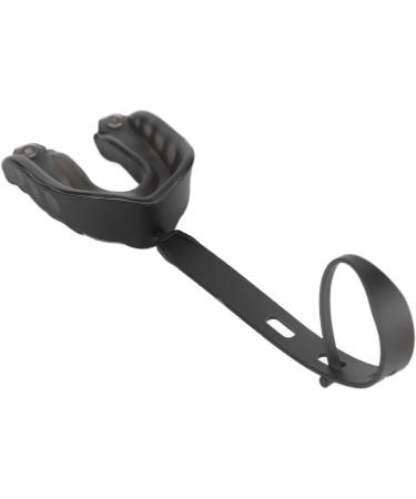 Verdant Touch Shock Mouthguard - Ultimate Protection for All Sports | Cheek Tongue & Teeth Guard - Black - Buy Online on GoSupps.com