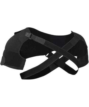 SUWIAKLALL Premium Double Shoulder Brace Protector for Men Women Adjustable Chest Harness for Enhanced Support Black L 1Set 1Set Black L - Buy Online on GoSupps.com