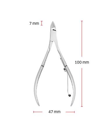 ZWILLING Stainless Steel Cuticle Nippers | Sharp & Durable 100mm Polished Cuticle Clippers for Precision Grooming - Buy Online on GoSupps.com