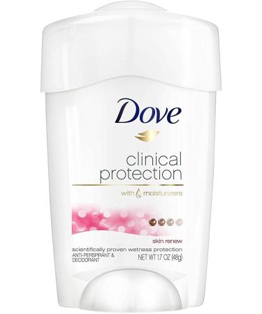 Dove Clinical Protection Skin Renew Antiperspirant & Deodorant 1.7 oz - Buy Online on GoSupps.com