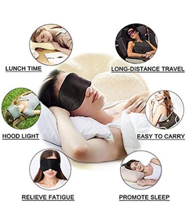 Ukissim Silk Sleep Mask - Perfect Blindfold for Travel, Sleeping, and Napping - Buy Online on GoSupps.com