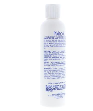 Nairobi Moisture-Sil Moisturizing Hair Lotion 8oz - Unisex Formula - Buy Online on GoSupps.com