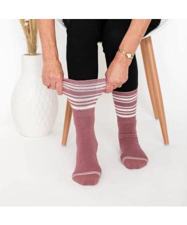 Dr. Segal's Non Binding Seamless Neuropathy Diabetic Socks - Edema Socks - 3 Pack, Medium-Large, Blue - Buy Online on GoSupps.com