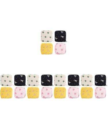 Lurrose 20pcs Sanitary Napkin Storage Bags Sanitary Napkin Case Sanitary Napkin Holder Menstrual Bag For First Period Storage Bag Oxford Fabric Pads Outdoor Girls