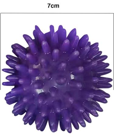 Colcolo 4x Spiky Massage Balls - Portable Foot & Multi-Purpose Yoga Massager for Hands Feet & Back Relief - Buy Online on GoSupps.com