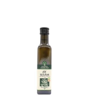  LM HLE SAUERLAND - Organic Cold-Pressed Sesame Oil (250 ml) | Premium Roasted Seed Extract for Health & Flavor - Buy Online on GoSupps.com