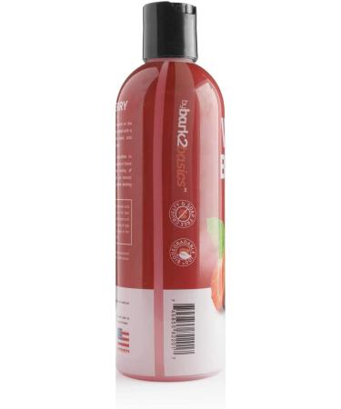 Bark2Basics Wild Berry Dog Shampoo 16 oz - Herbal Blend for Dry Itchy Skin - Gentle & Moisturizing - Buy Online on GoSupps.com