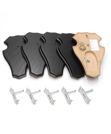 Roebuck board oak 1 19x12 dark - set of 5 with metal clamps - Buy Online on GoSupps.com