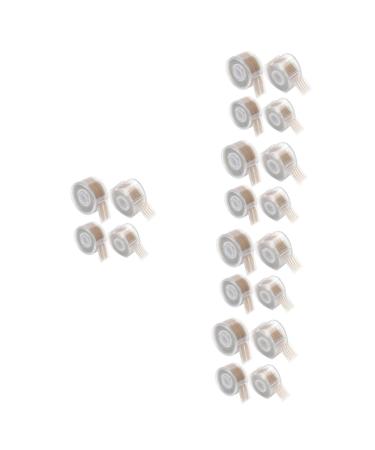 TOVINANNA 20 Rolls Roll Double Eyelid Sticker Eye Lift Tape Eye Decoration Eye Lift Strips Decorative Tape Mesh Tape Invisible Tape Round Invisible Breathable Adhesive Material Reel
