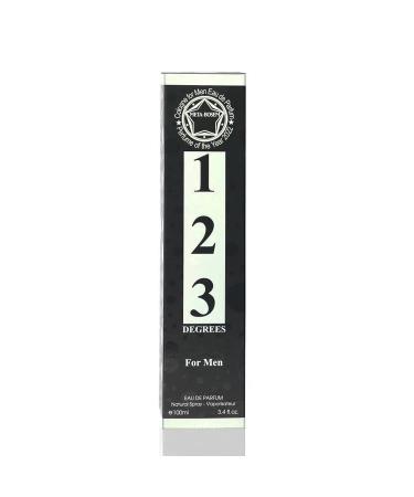 META-BOSEM 123 DEGREES Men's Cologne Eau de Parfum Natural Spray - Floral Element - Masculine Scent - Great Holiday Gift - for All Day Use - a Classic Bottle 3.4 Fluid Ounce/100Ml 123 Degrees Men 3.4 Fl Oz (Pack of 1) - Buy Online on GoSupps.com