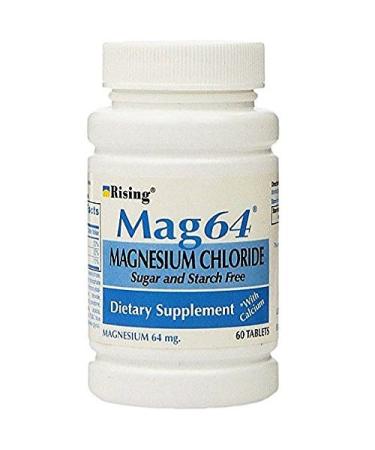Generic Slow Mag Magnesium Chloride 64 Mg Enteric Coated Tablets - 60 Ea by RISING PHARMACEUTICALS