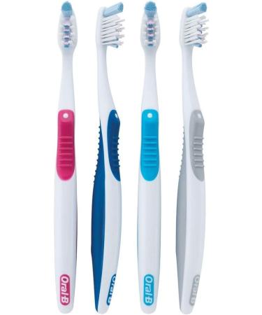 Oral-B Cross Action Gentle Clean Manual Toothbrush 35 Extra Soft - Pack of 3 | Colors Vary - Buy Online on GoSupps.com