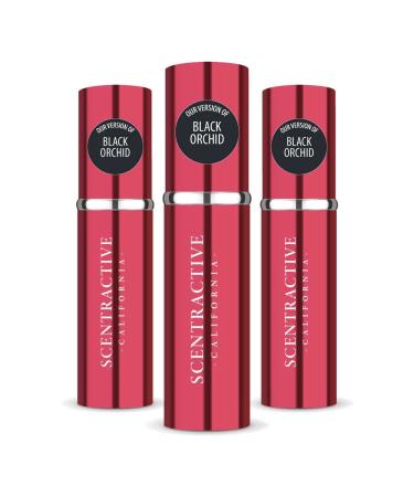 CA Perfume Impression of T. Ford Black Orchid For Women Replica Version Fragrance Dupes Concentrated Long Lasting Eau de Parfum Spray Refillable Atomizer Bottle 0.17 Fl Oz/5ml-X3 T. FORD BLACK ORCHID IMPRESSION 0.51 Fl Oz (Pack of 1)