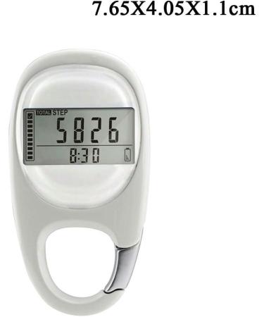 3D Pedometer Clip - Accurate Step & Mile Tracker for Men Women & Kids | International Shipping Available - Buy Online on GoSupps.com