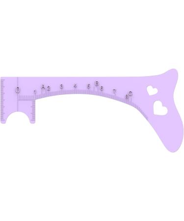 Brow Mapping Ruler Eye Liner Guide for Eye Brows Eyebrow Shaping Ruler Eye Makeup Aid Brow Measuring Tool for Beginners Eye Liner Eyelash Eyebrow Purple - Buy Online on GoSupps.com