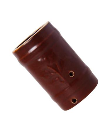 Beavorty Moxibusion-Glas Moxibusion cup smoke-free Moxa cover portable scraper cup Moxibusion pot skeletal arch Moxa-Vakuum Moxa container Ceramic Household AI-Box