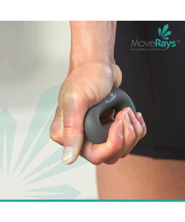 Shop Moverays Handle Gap Trainers - Silicone Finger Handles for Muscle Training & Climbing | Fitness Gear in Blue-Green & Gray-Orange - Buy Online on GoSupps.com