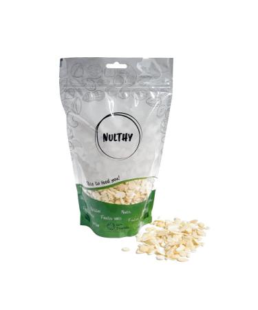 NULTHY NULTHY - Organic laminated almond - Natural dried fruits - Organic nuts - Organic cultivation - Gluten free - Vegan (1 kg)