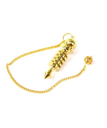 Jet International Isis 4 Plate Ring Brass Metal Isis Pendulum Healing Dowsing Rod A ++ Reiki