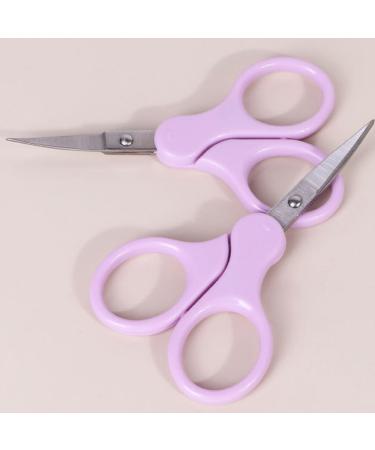 Small Stainless Steel Eyebrow Scissors & Facial Hair Shears | Premium Eye Brow Trimmer for Women - Beauty Essentials for Perfect Shaping - Buy Online on GoSupps.com