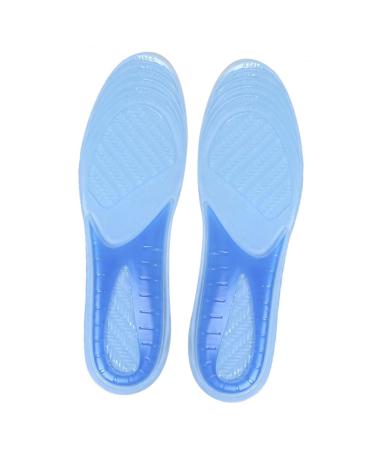 FOMIYES 1 Pair Breathable Insole Sports Insole Anti-Slip Feet Cushion Pads Thicken Shoes Pad Gel Insole Blue 28x8.5cm