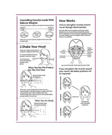 Facial Fitness Tool | Anti-Wrinkle Face Toning & Cheek Exerciser | Black Mouth Muscle Trainer - Buy Online on GoSupps.com