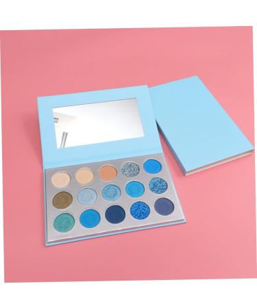 FOMIYES 15 Blue Glitter Eyeshadow Makeup Eyeshadow Makeup Palette Eyeshadow Palette Eye Shadow Box Miss 1 count (Pack of 1) Blue - Buy Online on GoSupps.com