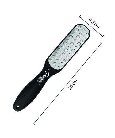 Longivia Double-Sided Stainless Steel Foot File - Effective Corn and Wart Remover for Smooth Feet - Buy Online on GoSupps.com