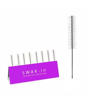 Swak SWAK-in interchangeable brushes - purple 8 pcs. (pack of 5)