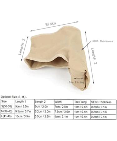 Orthopedic Toe Brace with SEBS - Bunion Corrector & Hallux Valgus Brace for Foot Pain Relief | Breathable Lycra Fabric Toe Separator for Women and Men - Size L - Buy Online on GoSupps.com