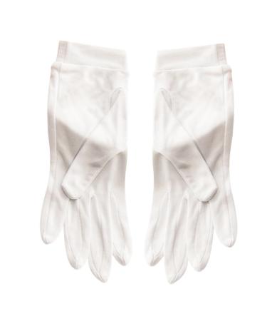 DOITOOL 1 Pair Grooming Gloves Moisturizing Mittens Knit Mittens Multi-Function Moisturizing Gloves Mittens Kids Hand Nighttime Gloves Jewelry Silk Sun Protection White