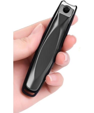 SVAASA Nail Clippers Steel Single Diagonal Anti-Splash Retractable Silver Nail Cutter Scissor Manicure Pedicure Tools - Buy Online on GoSupps.com