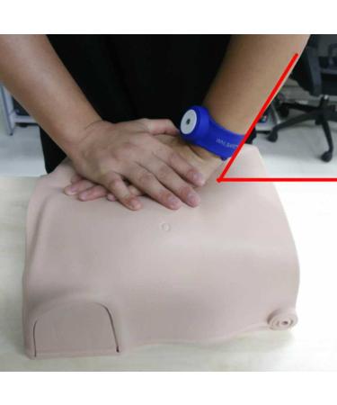 WNL Products WLCRM CPR Compression Rate Wrist Monitor Practi-CRM with Blue EVA Carrying Case - Buy Online on GoSupps.com