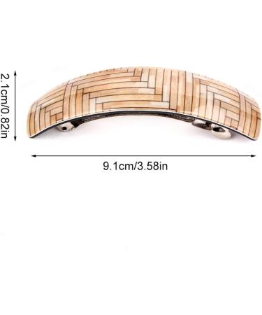 Tiopeia 6 Pcs Women Hair Barrettes - Retro Automatic Hair Clips for Fine and Medium Thick Hair - Buy Online on GoSupps.com