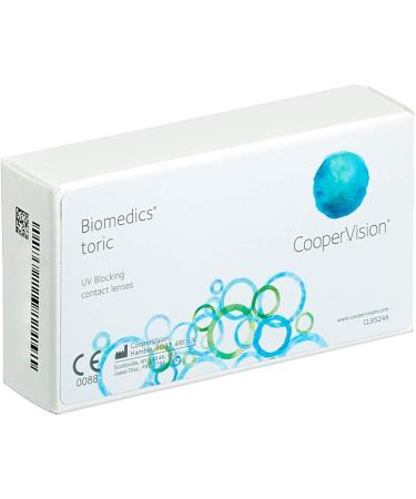 Cooper Vision Biomedics Toric Contact Lenses - 6 Pack | BC 8.7mm | DIA 14.5mm | -1.50 to -1.75 Diopters - International Shipping Available - Buy Online on GoSupps.com