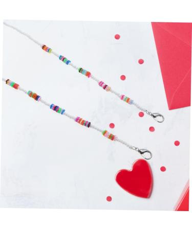 HAPINARY 2pcs Mask Anti-Drop Chain Shot Glasses - Custom Polymer Clay Sunglasses for Kids | International Shipping Available - Buy Online on GoSupps.com